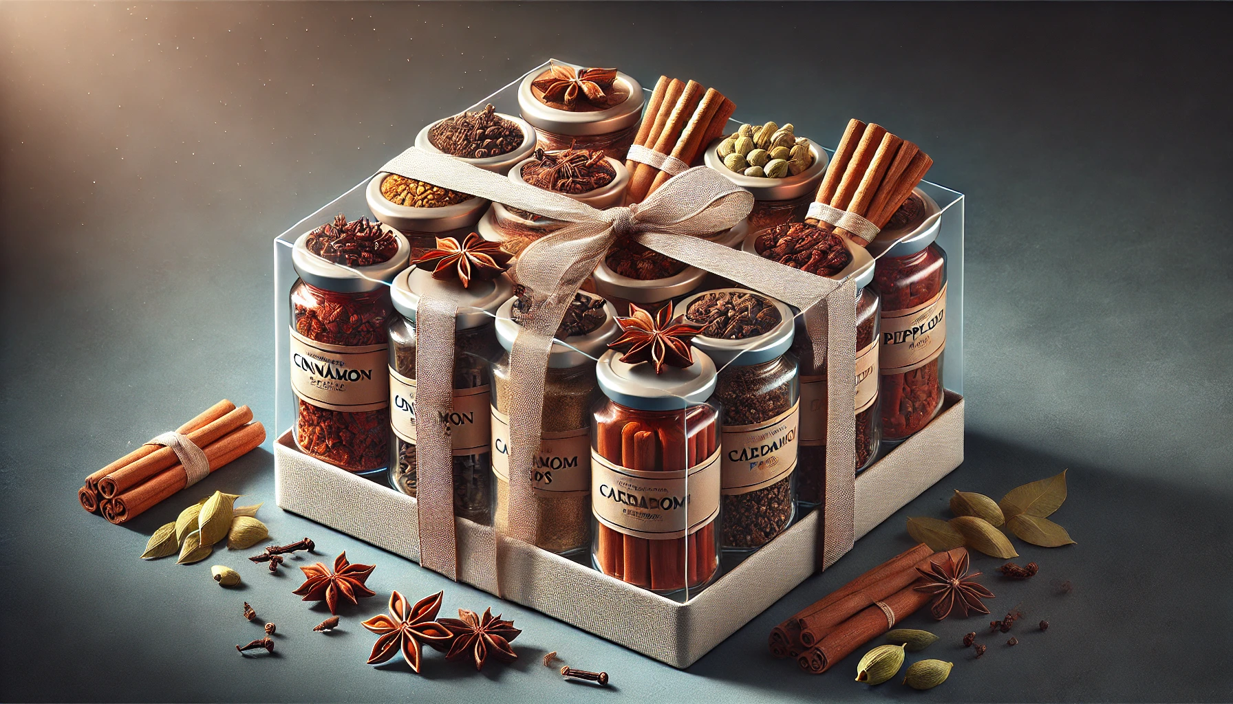 FESTIVE SPICES GLASS PACKAGING