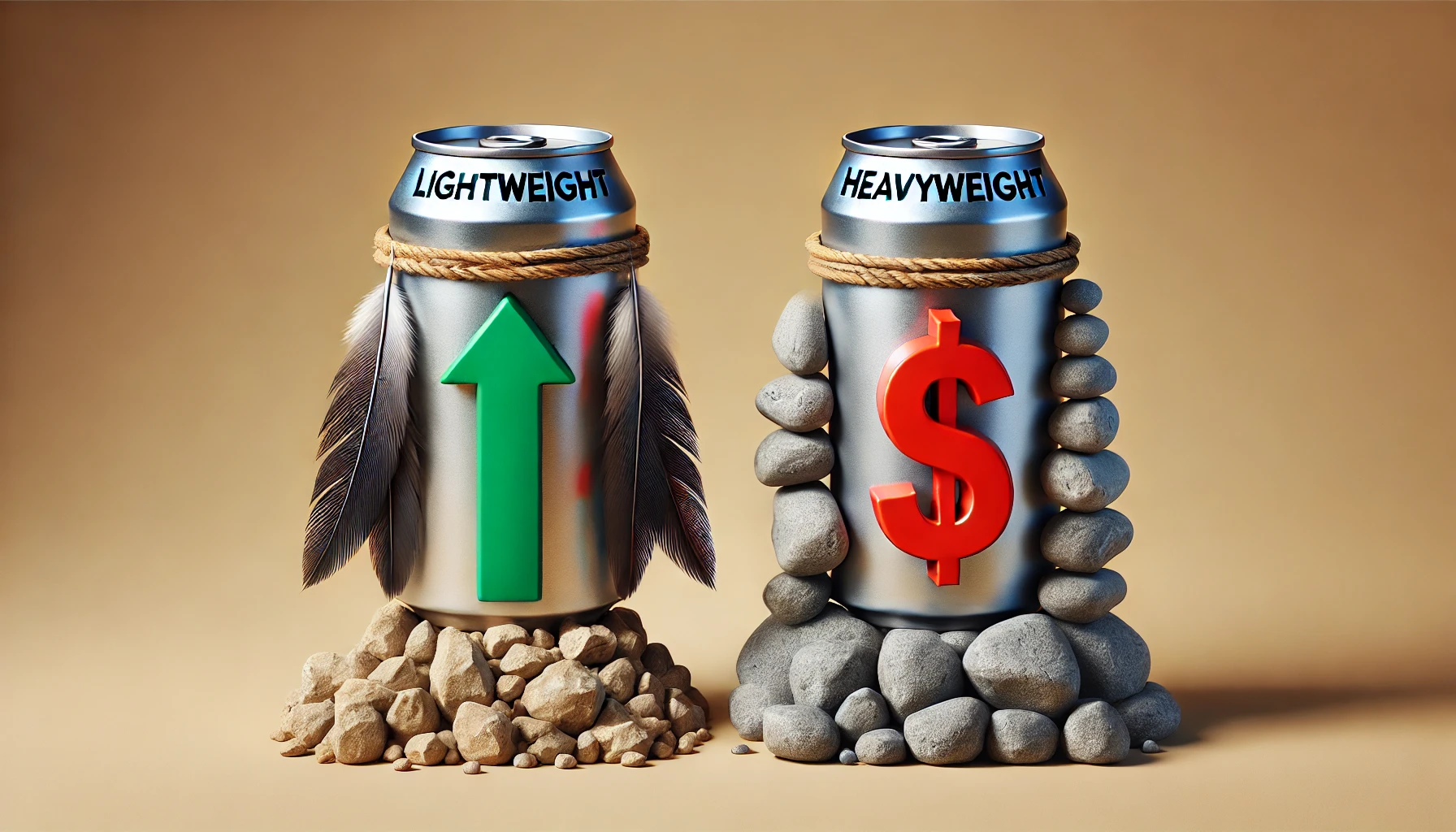 Light weight cans are more profitable 