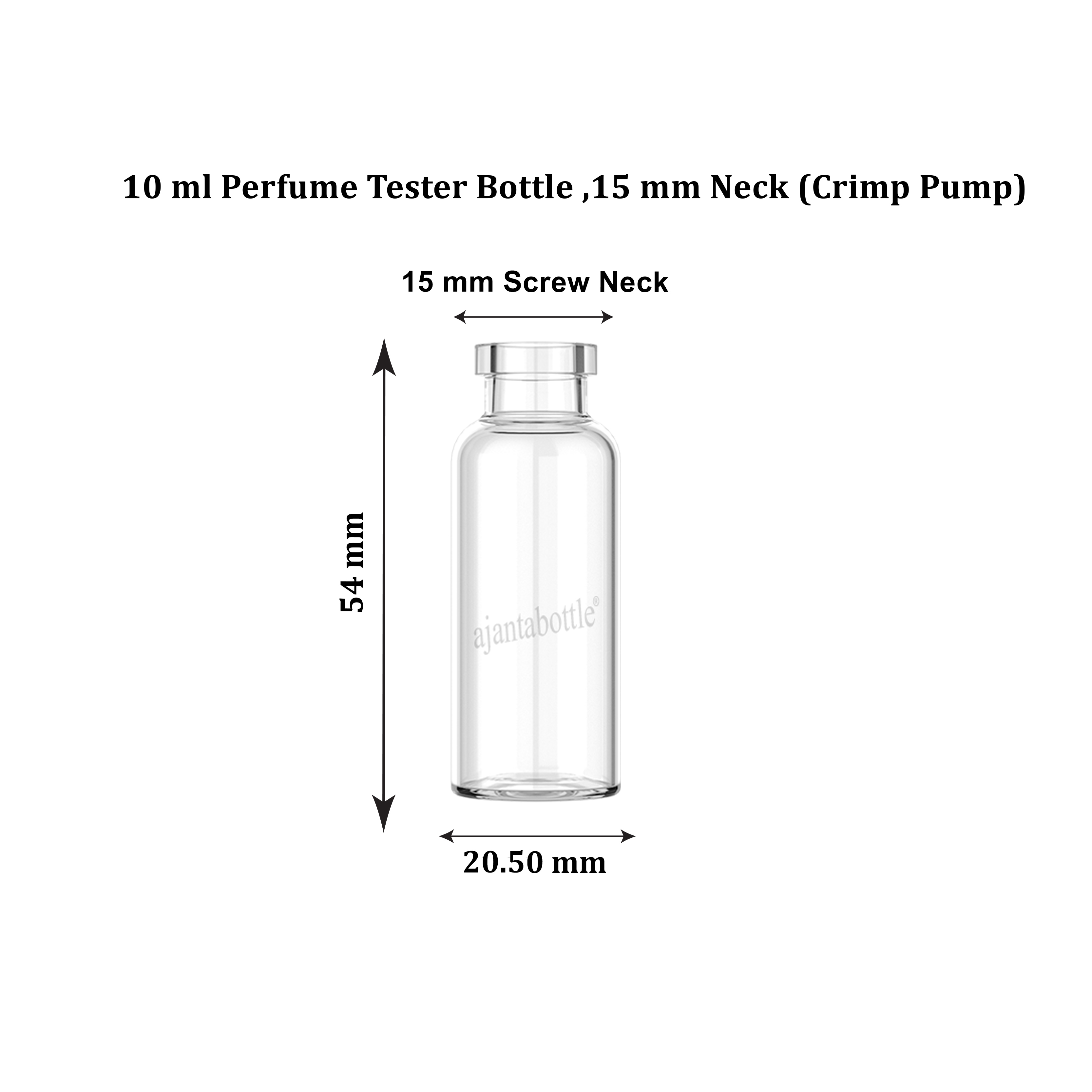 Perfume discount tester vials