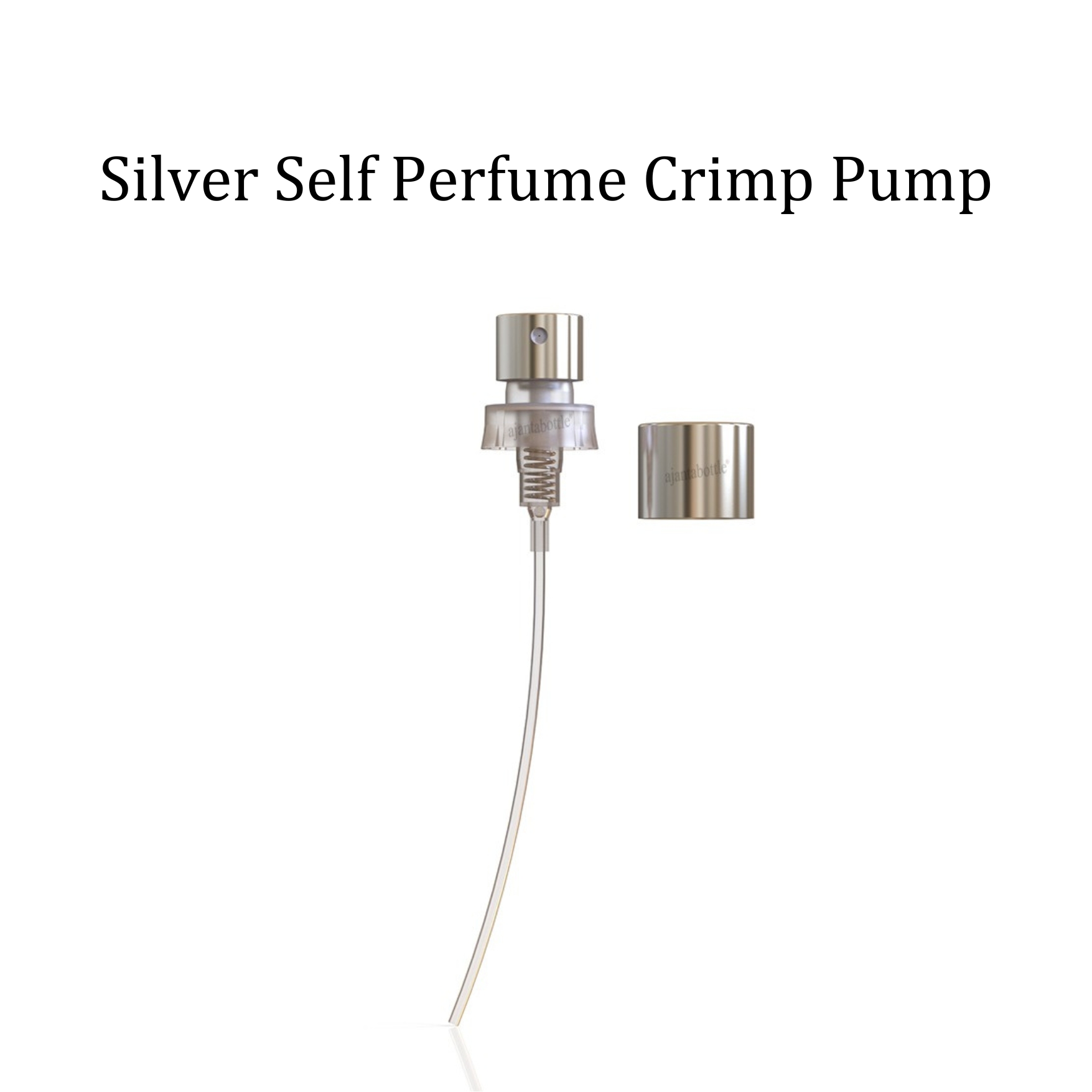 Silver Self Perfume Crimp Pump Ajanta Bottle Pvt Ltd