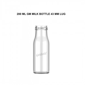 Rround 300ml glass juice bottle 10oz glass bottles for juicing