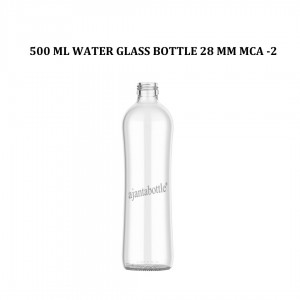 300 ml Juice Glass Bottle 43 mm Lug Neck - Ajanta Bottle Pvt Ltd 