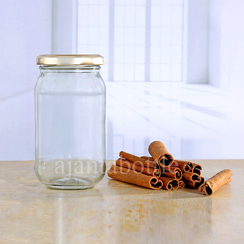 glass coin jar